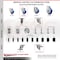 Service Caster 3.5 Inch 316SS Blue Poly Swivel 3/4 Inch Expanding Stem Caster Lock Brake SCC SCC-SS316TTLEX20S3514-PPUB-BLUE-34 - alternate 3
